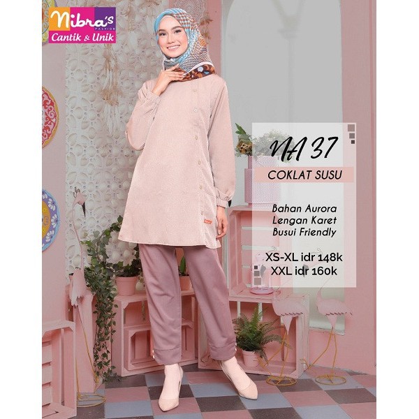 NIBRAS ATASAN NA 37 / ATASAN MUSLIMAH / BLOUSE