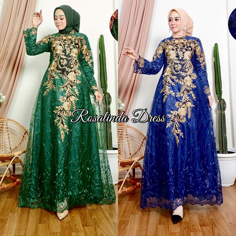 KEBAYA ORIGINAL//KEBAYA MODERN//ROSALINDA DRESS//By Pelangi Jaya