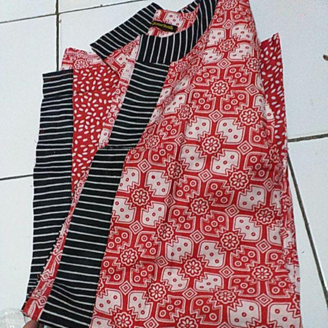 Longcardi Ayudia Cardi Batik Cantik Outer Batik Modern Seragaman Batik Formal Bolero List Kawung