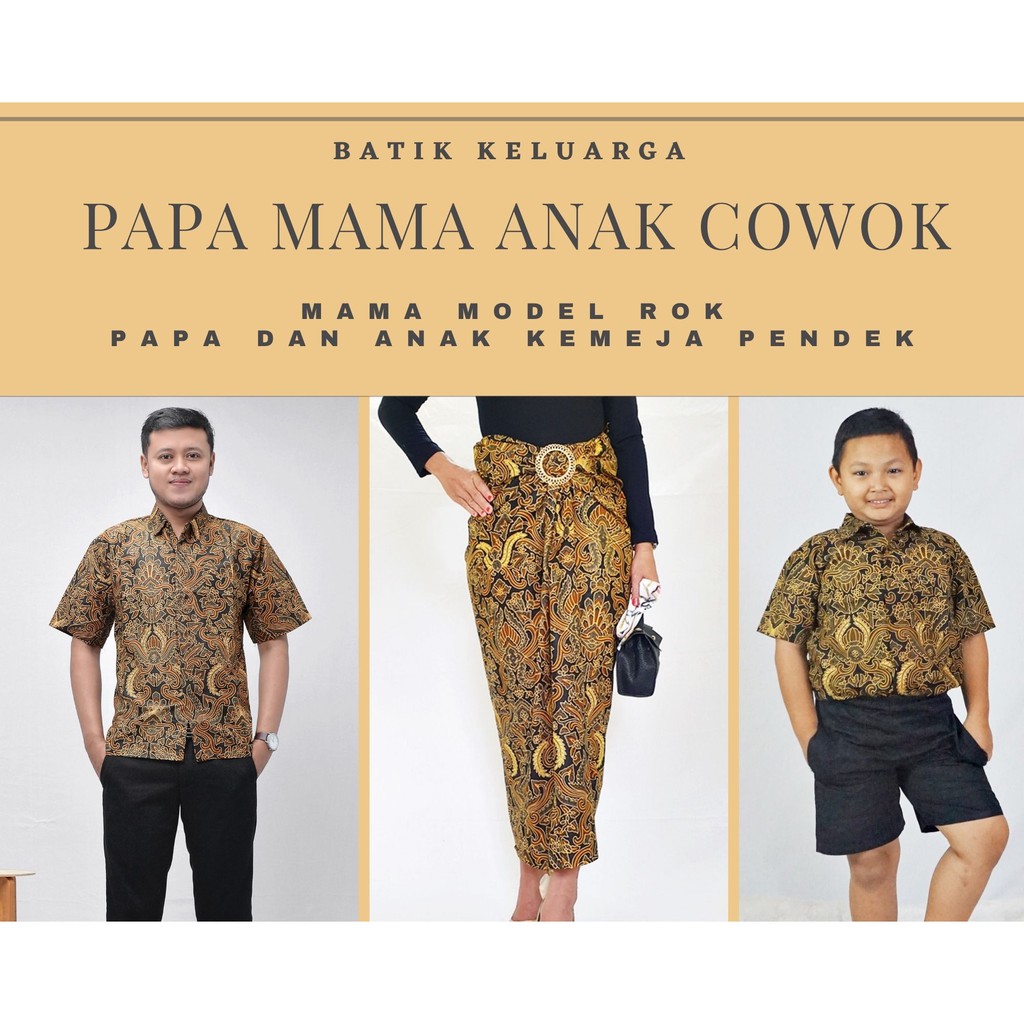 Jual Murah Batik Couple Hem Dan Rok Lilit Ada Anak Cowok Bahan Katun Sogan Motif Pisang Bali Y9LrGWSOXwaKA