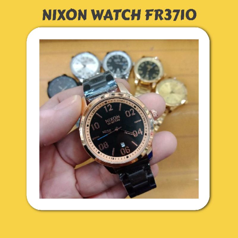Jam Tangan Fashion Unisex Nixon FR3710 Strap Rantai
