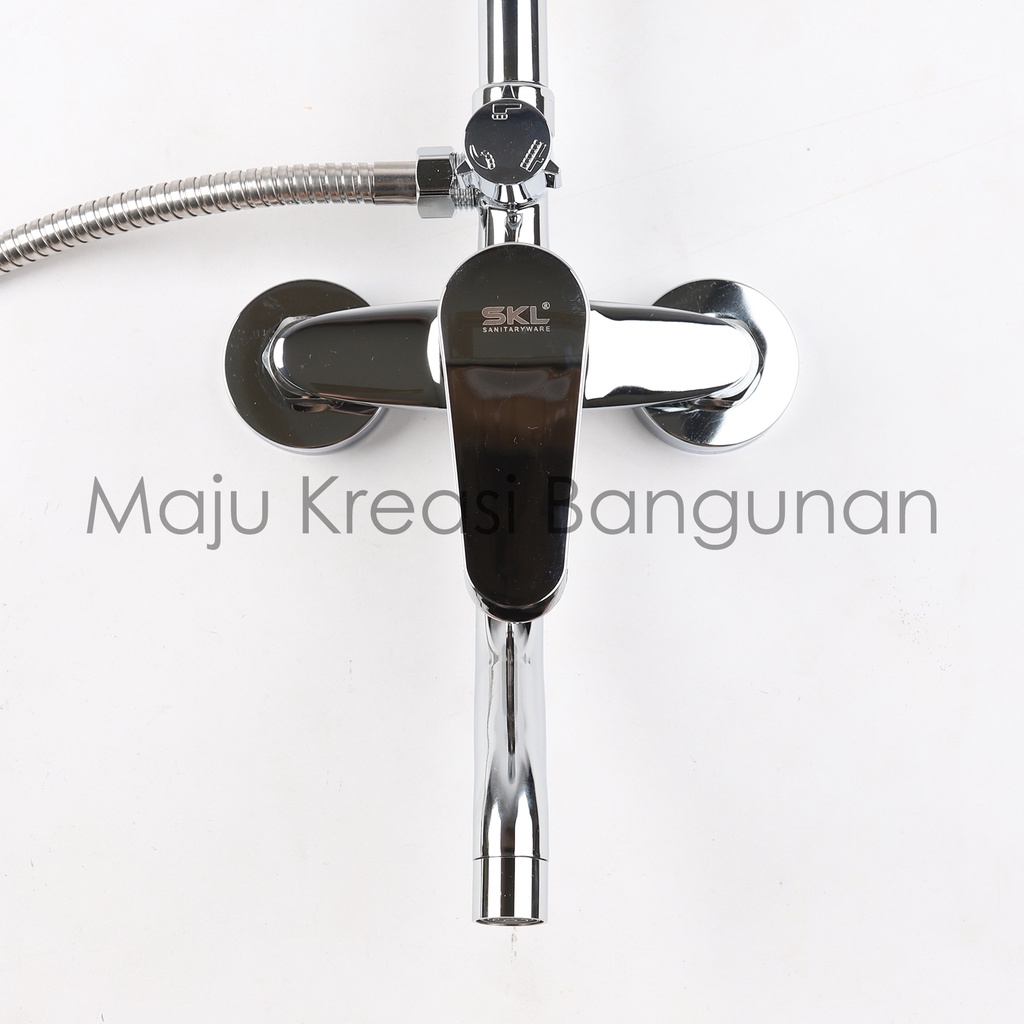 Shower Column Tiang Set Kran Mixer Panas Dingin Hot Cold SKL Keran Air Kamar Mandi Hand Model Kotak Bathtub Toilet