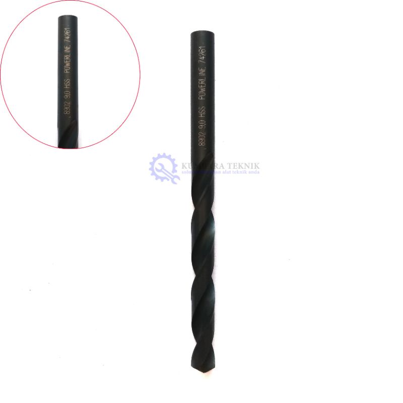 MATA BOR BESI HSS GUHRING POWERLINE 9mm