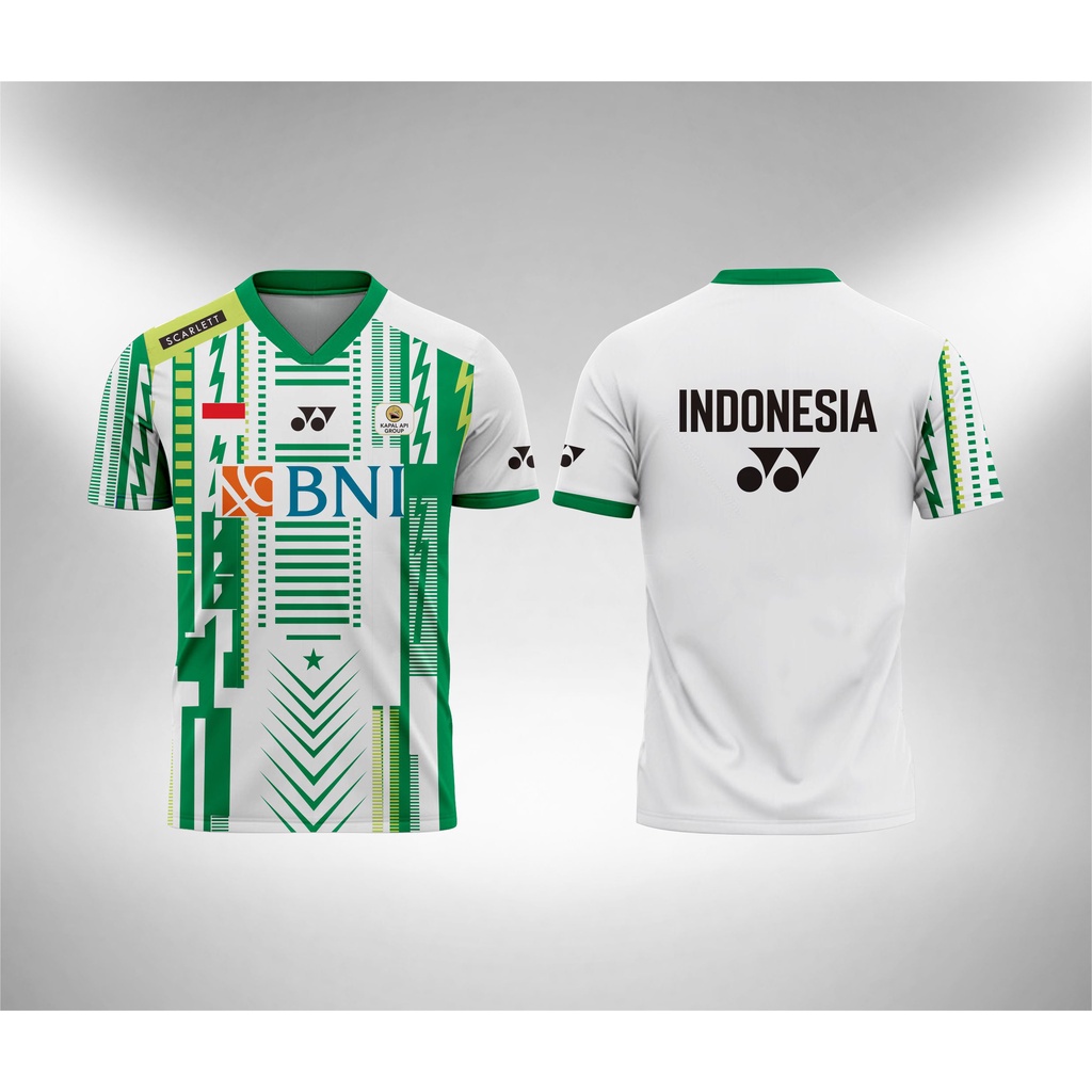 Jersey Printing Badminton Indonesia 2022 All England Marcus Kevin The Minions Yonex
