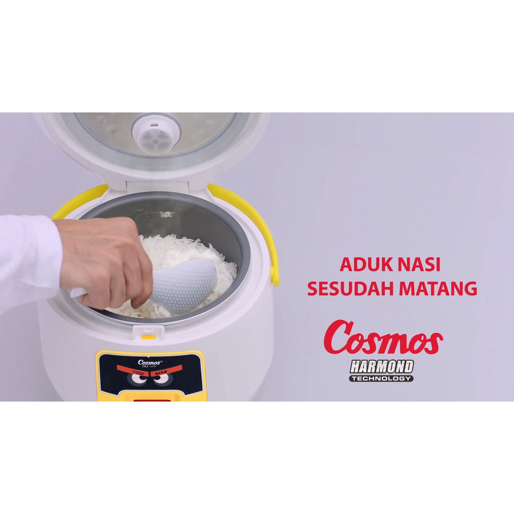 Cosmos Rice Cooker Harmond Penanak Nasi CRJ 6601 - 0.8 Liter - Cosmos