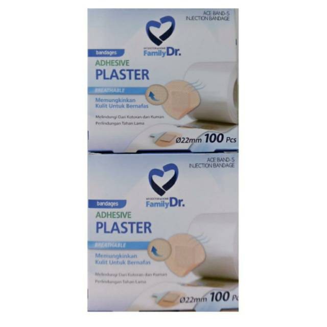 Plaster FamilyDr Adhesive Bandages Plaster plester  Kasa Bulat - Plester Bulat Bandages Family dr