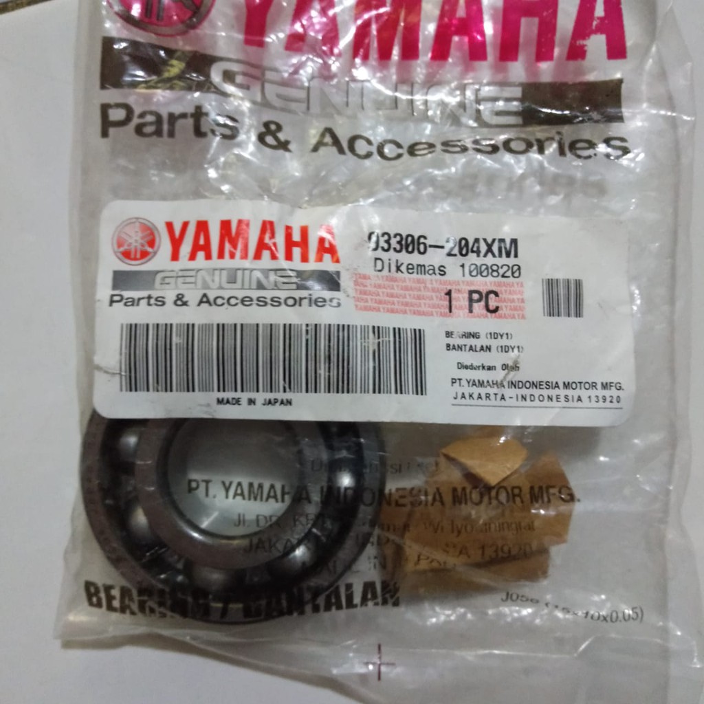 Bearing Laker Laher 6204 Yamaha 93306 204XM