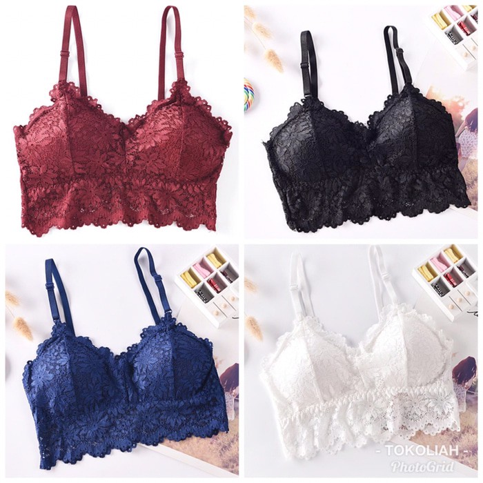 [IMPORT] - Bralette / Bra Sexy Renda Lace Kode B5