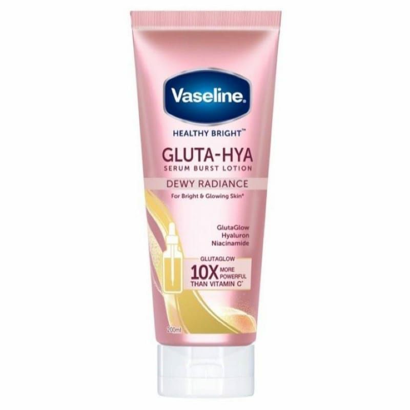 Vaseline Healthy Bright Gluta-Hya Serum Burst Lotion 200 ml - Dewy Radiance ~ ORIGINAL 100%