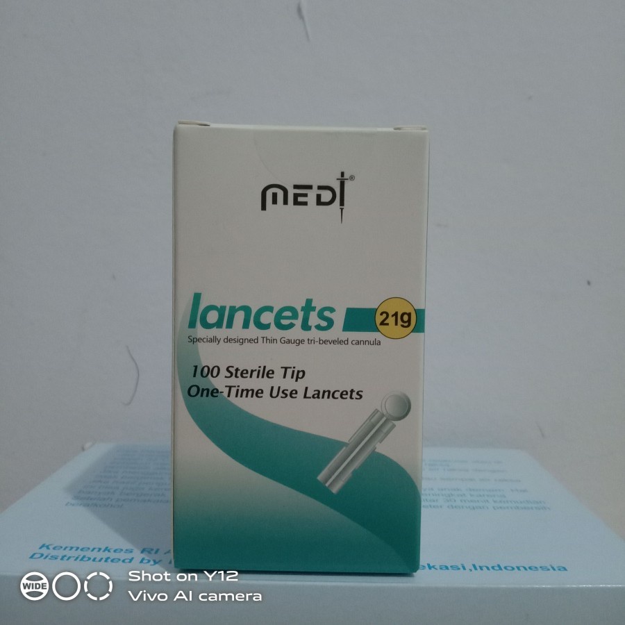 Jarum Bekam 21G / Lancet 21G / Jarum Medilance