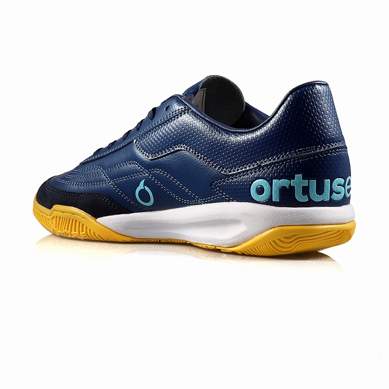 SEPATU FUTSAL ORTUSEIGHT JOGOSALA ROULETTE - navy cyan yellow