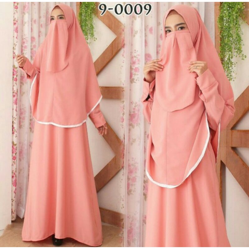 BAJU GAMIS SYAR.I SYARI SYAR I CADAR SET BAJU MUSLIM GAMIS WANITA