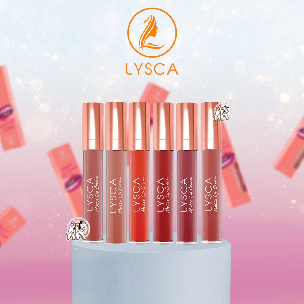 LYSCA MATTE LIP CREAM / EXCLUSIVE MATTE LIP CREAM NO. 01-06