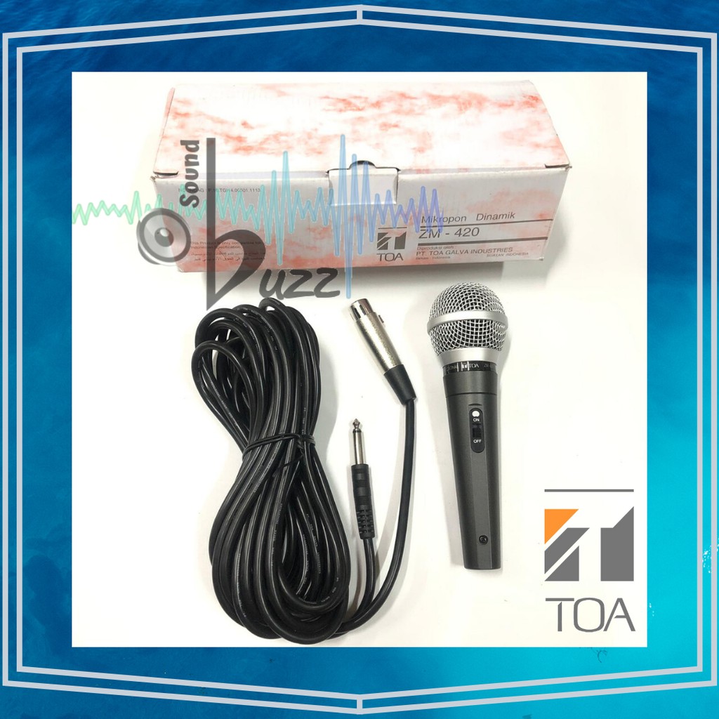 Mic Dynamic TOA ZM-420 / ORIGINAL TOA