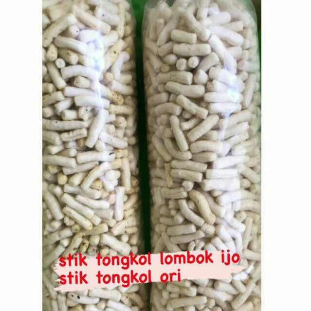 

stik tongkol rasa original dan rasa lombok ijo