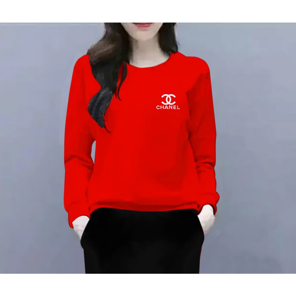 FASHION COOLS - BAJU CC DISTRO LENGAN PANJANG WANITA TERBARU - BAJU LENGAN PANJANG CEWEK KEREN MASA KINI - KAOS DISTRO WANITA LENGAN PANJANG TRENDY TERLARIS