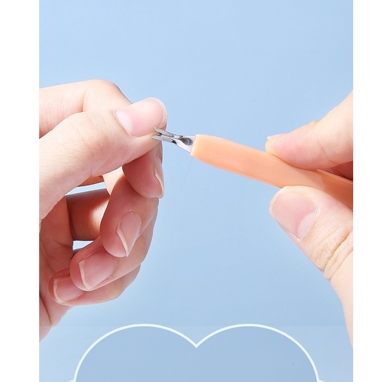 smy official menicure set lameila gunting kuku kikir kutikula c0186