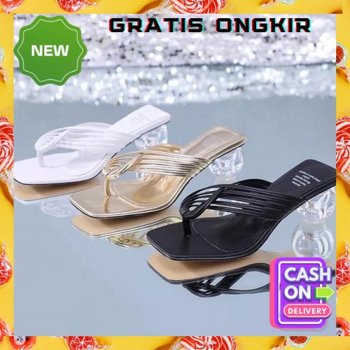 Hils Wanita Import Korea Sendal Pesta Terbaru Haighhills Kekinian Hak Tinggi High Heels Original Hil