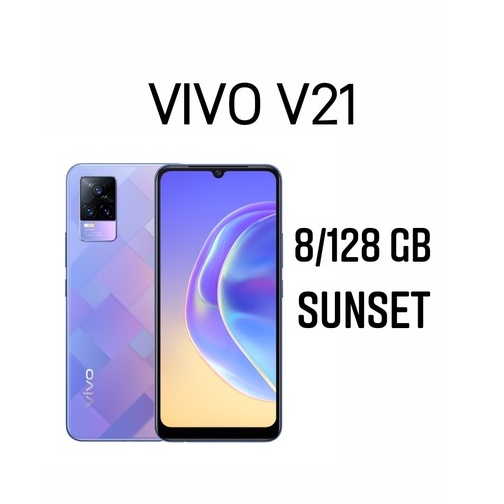 VIVO V21 5G 8/128GB 8/256GB NFC GARANSI RESMI VIVO INDONESIA-V21 8/128 SUNSET