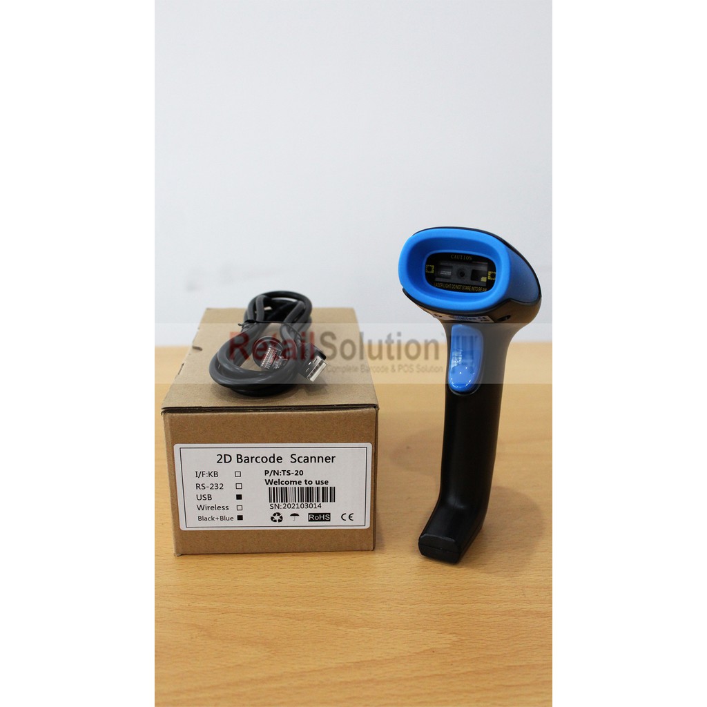 Barcode Scanner 2D USB Handheld - Iware TS20 / TS-20 / TS 20