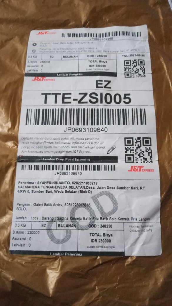 Saptha Kemeja Batik Pria Batik Solo Kemeja Pria Lengan Panjang Batik Pria Eksklusif Ori By Kanaya