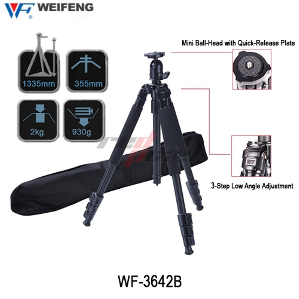 Jual TRIPOD TRAVELLING   WEIFENG WF 3642B Diskon