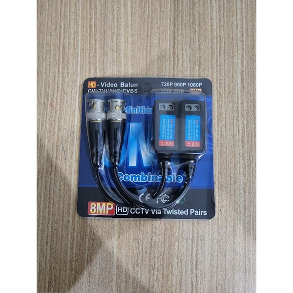 video balun cctv 8mp
