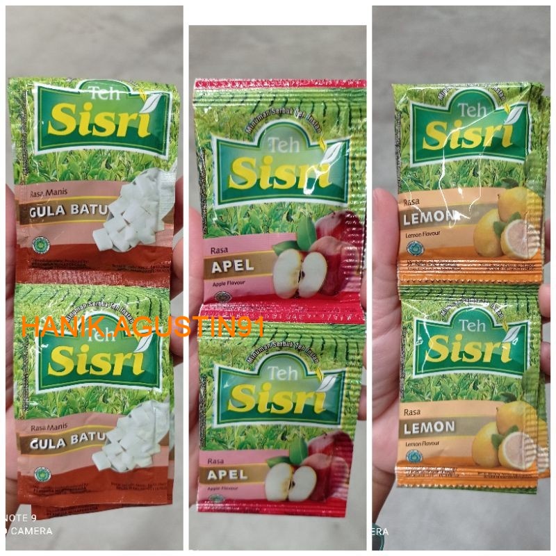 

Teh Sisri Renteng isi 10 Sachet