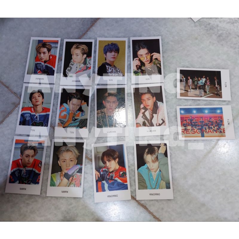 POLAROID POLA PC PHOTOCARD NCT 2021 127 DREAM WAYV RESONANCE WORK IT MAKE A WISH 90S LOVE