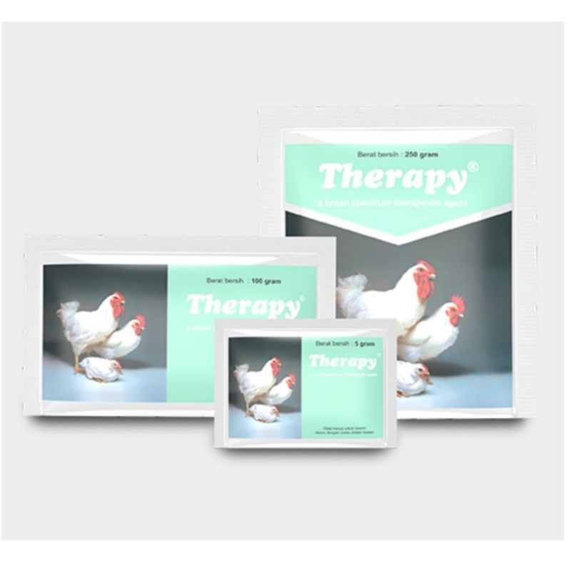 therapy 10 gram obat unggas-medion