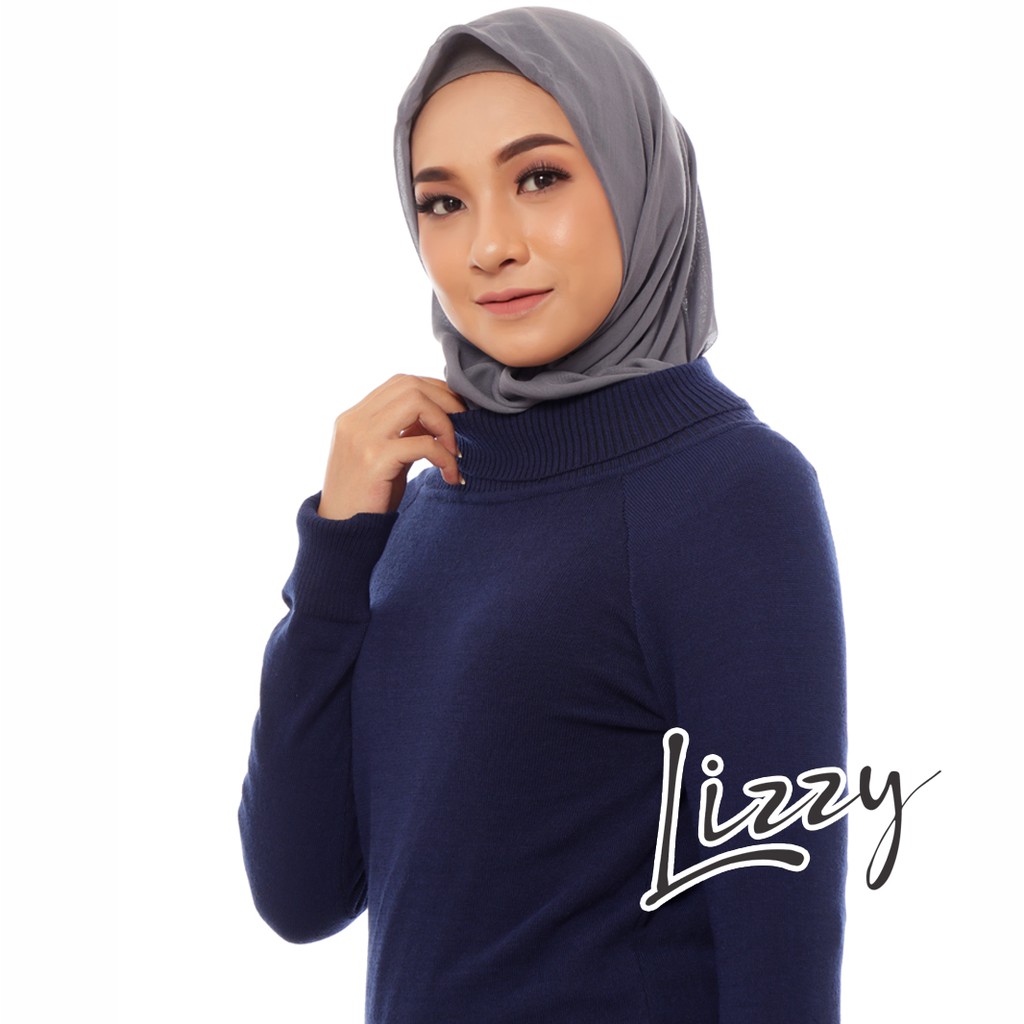 Lizzy - SWEATER HALTER NAVY