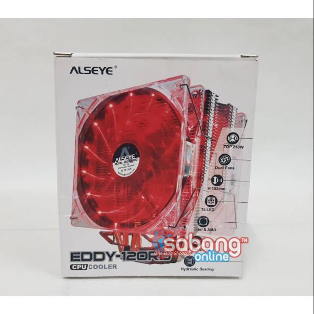 FAN PROCESSOR ALSEYE 120RD / PENDINGIN PROCESSOR ALSEYE