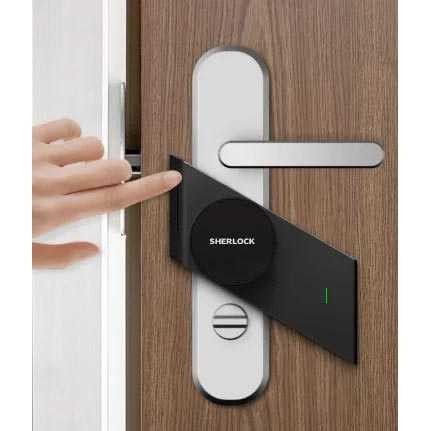 Hot Xiaomi Sherlock M1 Smart Door Lock Home Keyless Fingerprint Left Side 1843 - J