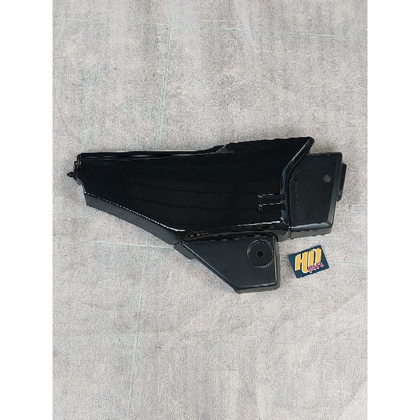 cover tepong tutup bok box aki kanan warna hitam Honda GL pro max GLpro GLmax neotech original