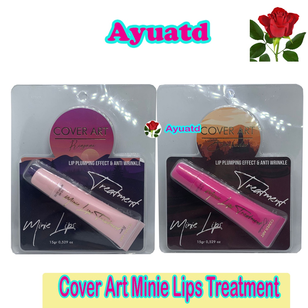 Cover Art Minie Lips Treatment 15gr / lip plumping efect&amp;anti wrinkle