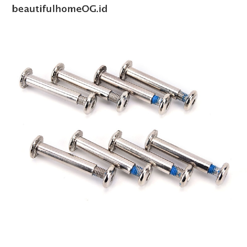 8pcs / set Sekrup Pisau Roda Sepatu Roda Untuk skate