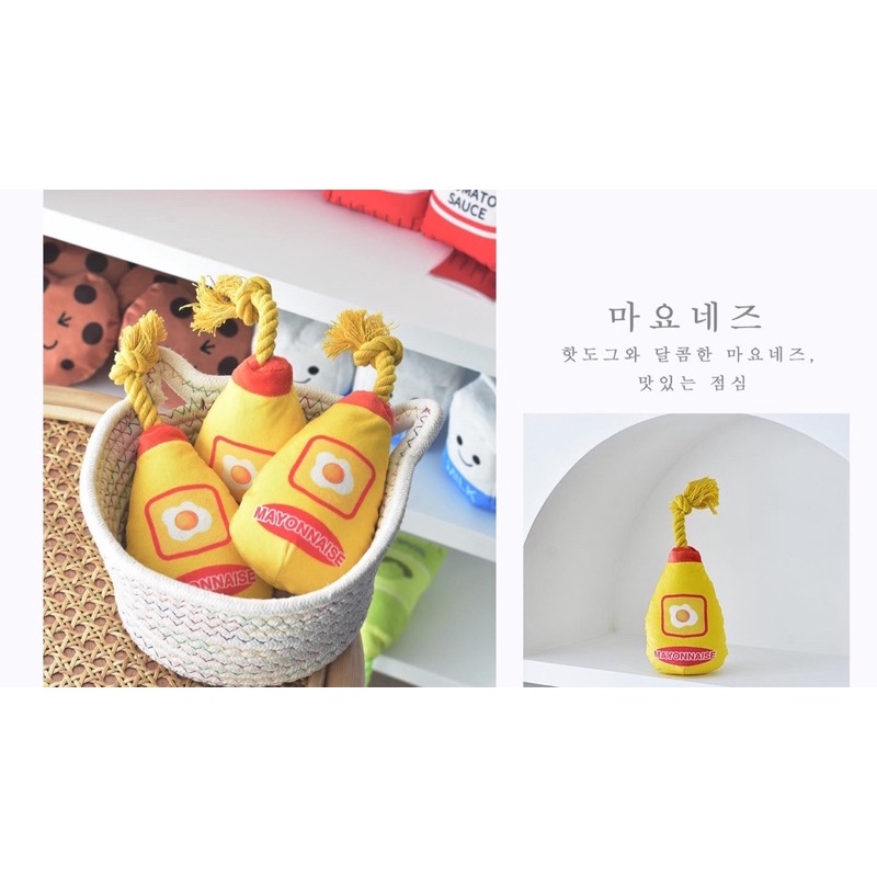 KOREA SUPERMARKET RUSTLING AND SQUEAKY TOY