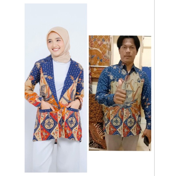 Setya seragam sarimbit kantor batik kemeja batik pasangan batik bigsize