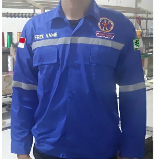 wearpack, wearpack atasan bordir, wearpack bordir komputer.wearpack atasan safety,atasan safety.