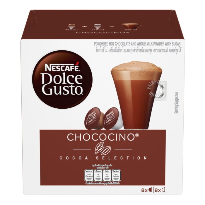 

Kopi - Nescafe Dolce Gusto Capsules Chococino 16X16G - Kapsul Kopi