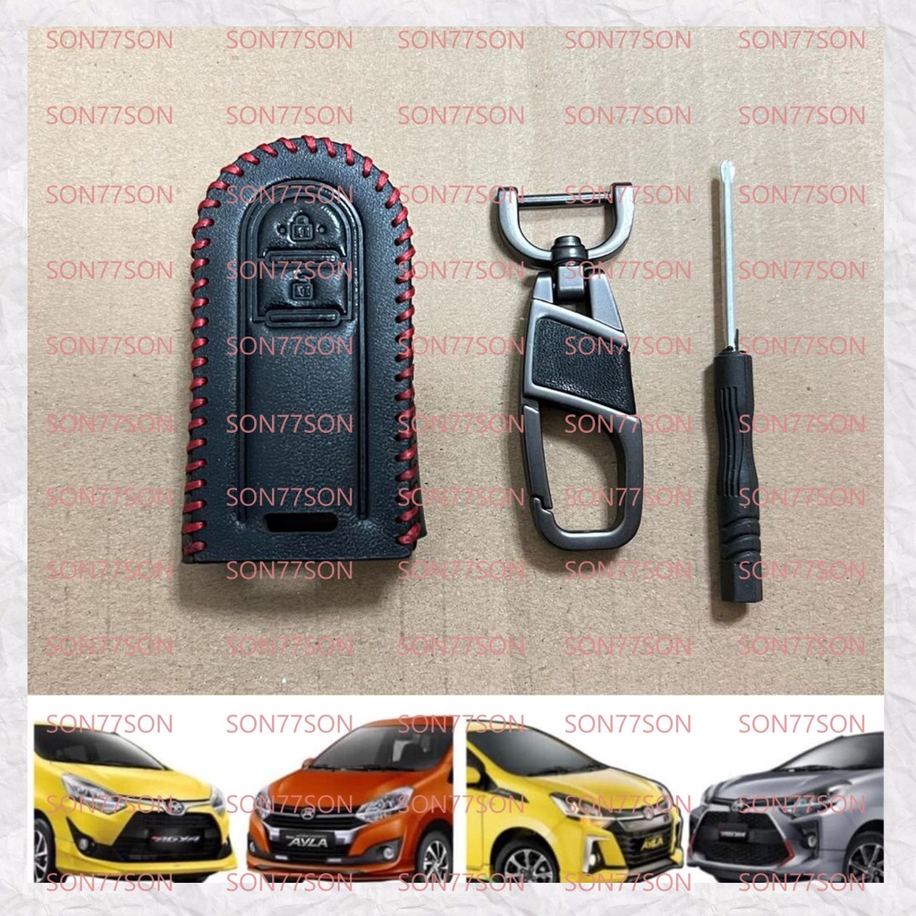 Sarung Kunci Remote Kulit Agya Ayla 2017 2021 2022 Up
