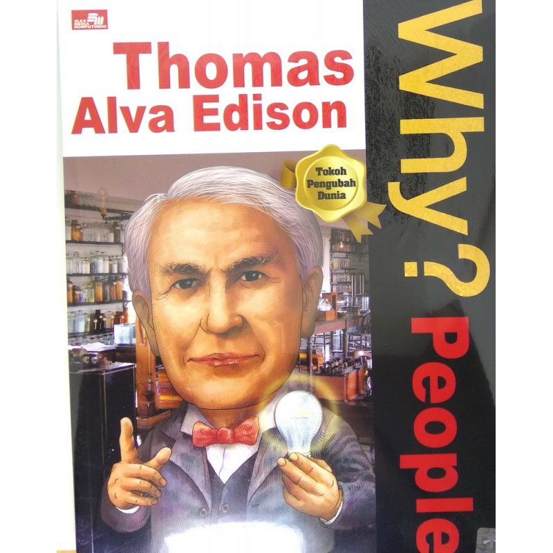 BUKU WHY? PEOPLE THOMAS ALVA EDISON