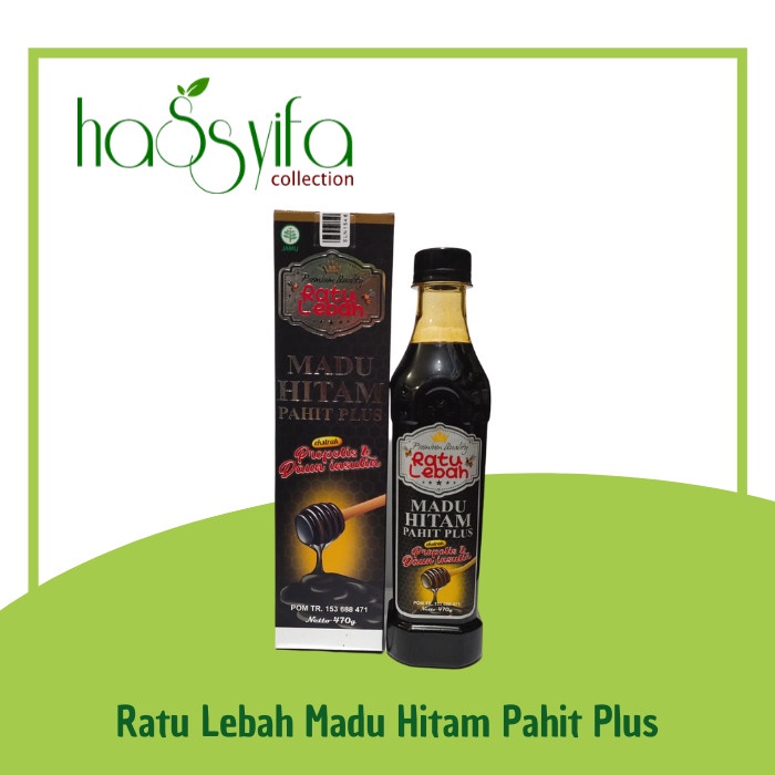 

madu- ratu lebah madu hitam pahit plus propolis -madu.