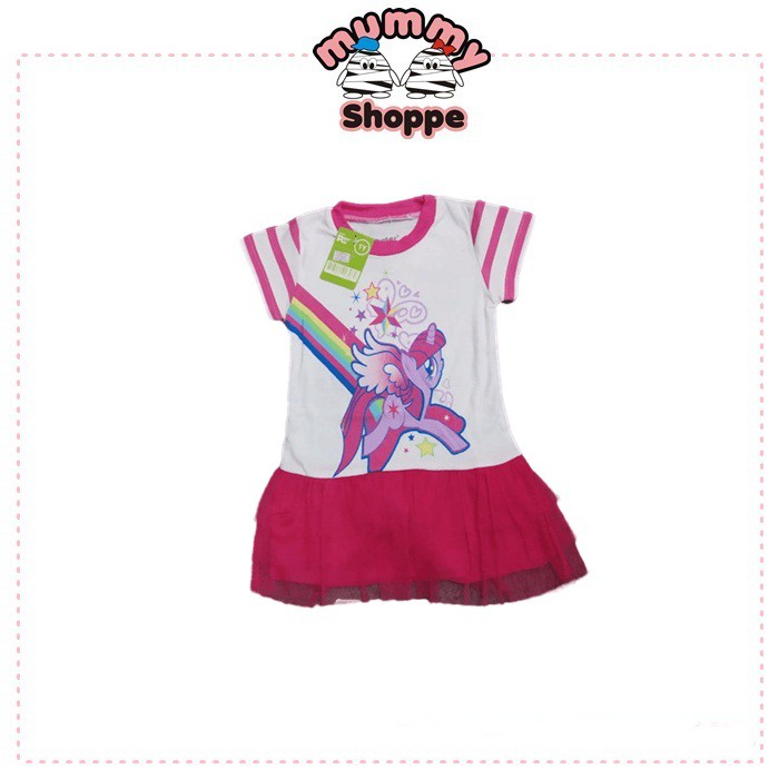 Pipo 51505 baju anak fashion dress little pony