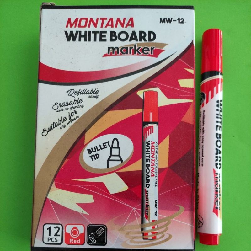

Spidol White Board Montana MW-12 Merah