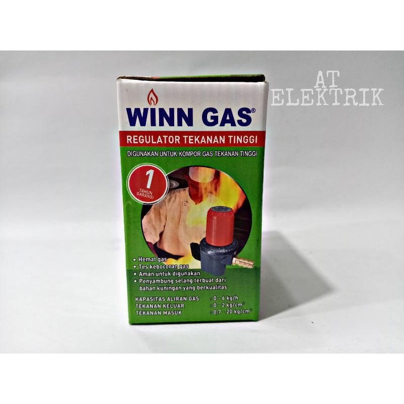 Regulator Tekanan Tinggi Winn Gas W 181 NM ( Non Meter )