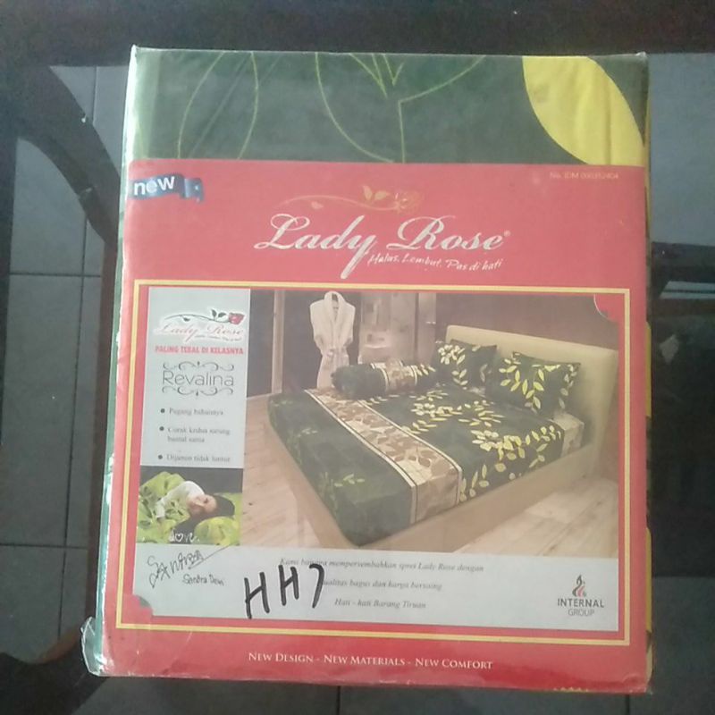 sprei lady rose