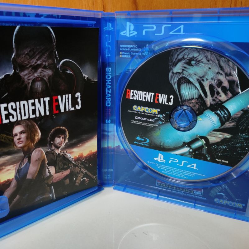 Resident Evil 3 Remake PS4 Kaset Residentevil III Residen Re3 RE iii CD BD Game Games Playstation PS 4 5 Reg 3 game 2 8 7 village Residentevil residenevil Region 3 Asia Reg Game Ps4 Ps5