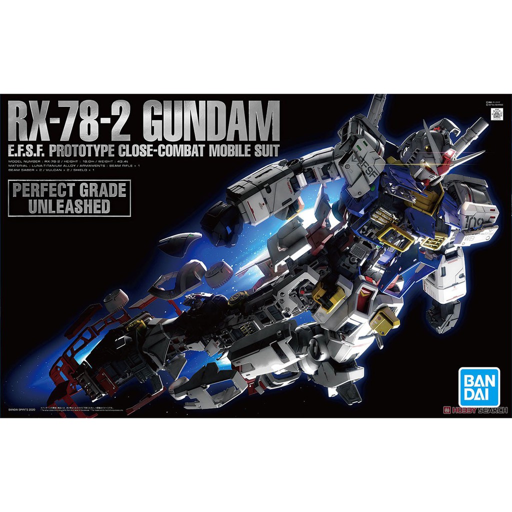 Gundam Pg Unleashed 1 60 Rx 78 2 Bandai Mokit Gunpla Original Figure Collectible Shopee Indonesia