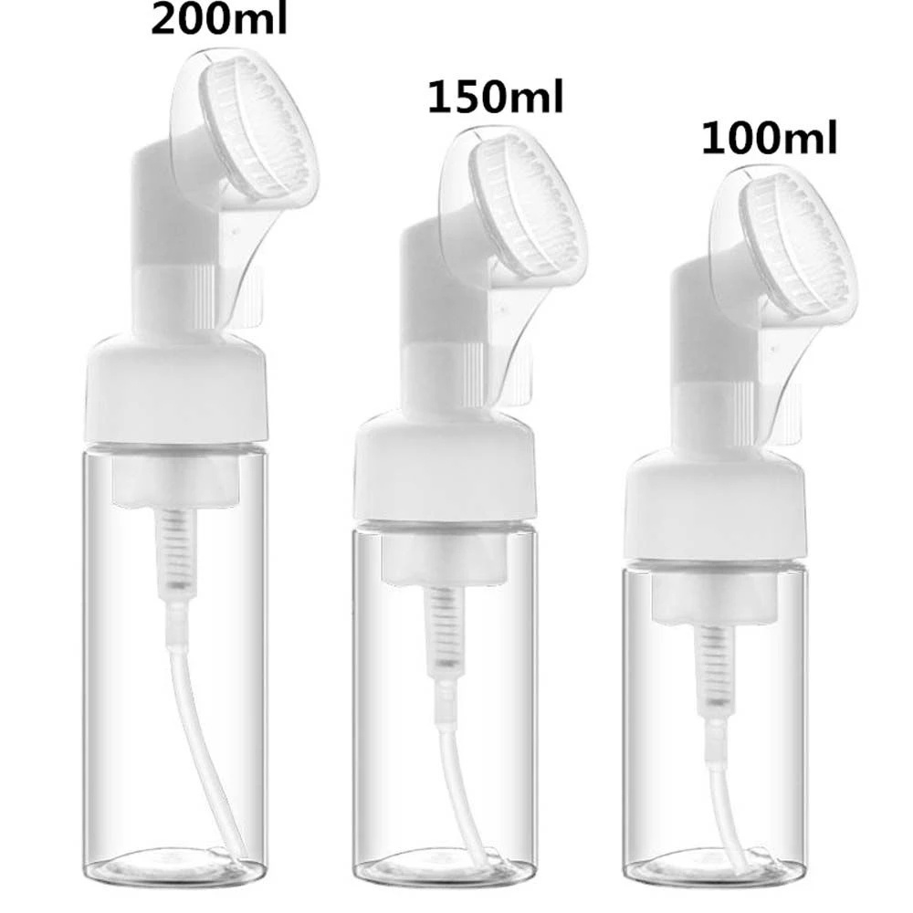 4 Szie  Transparent Foam Bottle